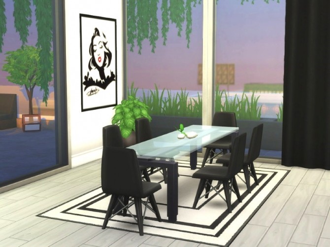 Sims 4 Modern Penthouse by Summerr Plays at TSR