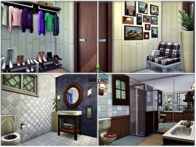Sims 4 Idyllic Corner small house by nobody1392 at TSR
