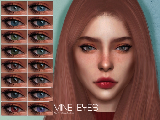 LMCS Mine Eyes N27 by Lisaminicatsims at TSR » Sims 4 Updates