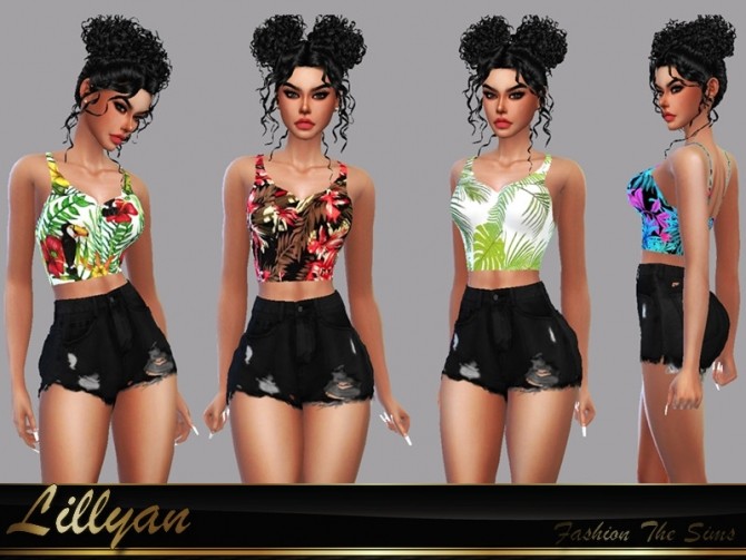 Top Cassandra by LYLLYAN at TSR » Sims 4 Updates