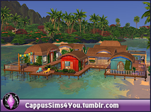 Sims 4 Saraphin Meerblick Speed Build at CappusSims4You