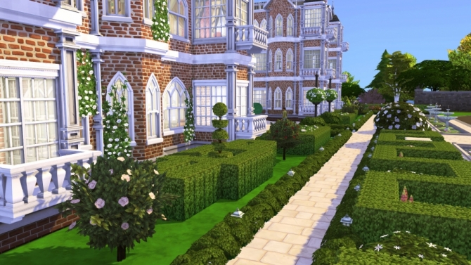 Hatfield Palace by Bloup at Sims Artists » Sims 4 Updates