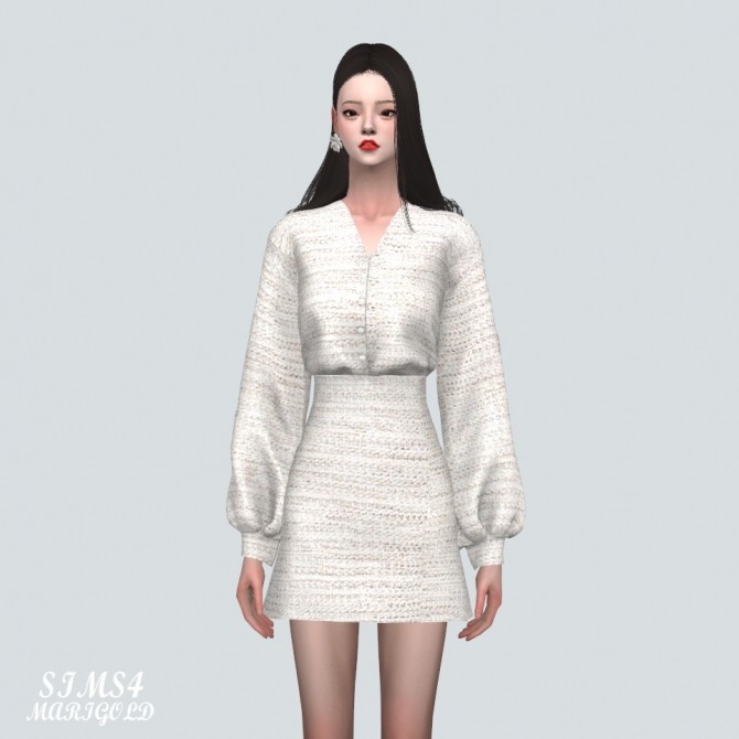 Sims 4 Spring Mini Dress B at Marigold