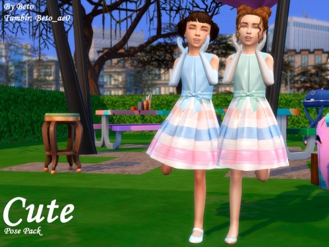 Sims 4 Cute Pose Pack by Beto ae0 at TSR