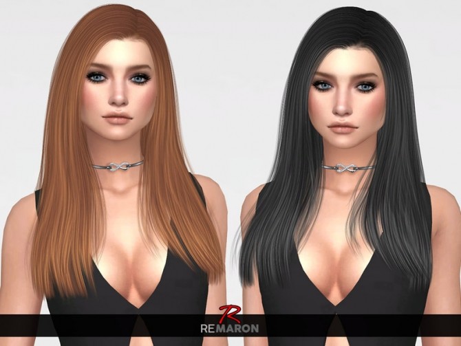 Sims 4 Elia Hair Retexture by remaron at TSR