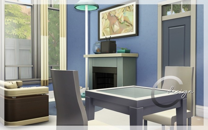 Sims 4 Base Starter House by Praline at Cross Design