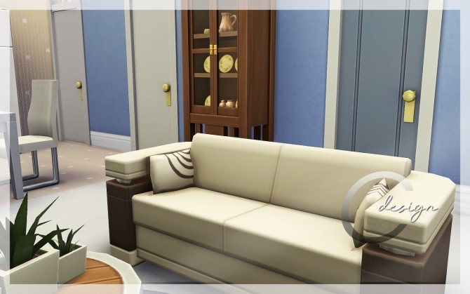 Sims 4 Base Starter House by Praline at Cross Design