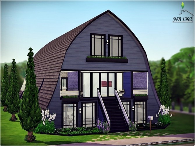Sims 4 Bridget house by nobody1392 at TSR