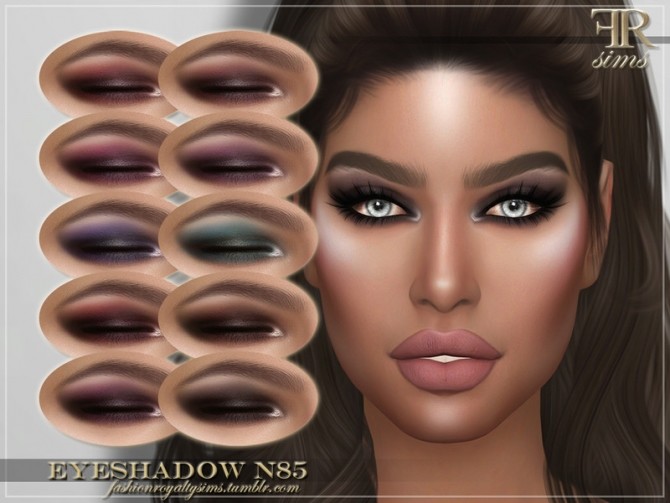 Sims 4 FRS Eyeshadow N85 by FashionRoyaltySims at TSR