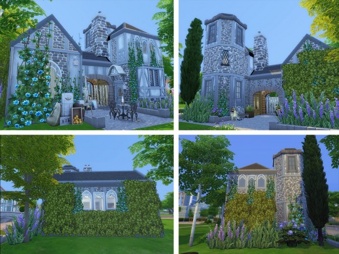Sims 4 Little Castle by Ineliz at TSR