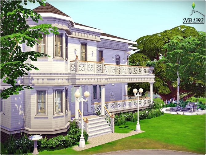 Classic French house by nobody1392 at TSR » Sims 4 Updates