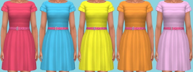 Sims 4 Get Together Dress Recolors at Annett’s Sims 4 Welt