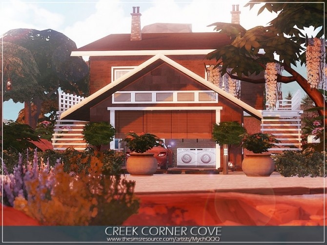 Sims 4 Creek Corner Cove by MychQQQ at TSR
