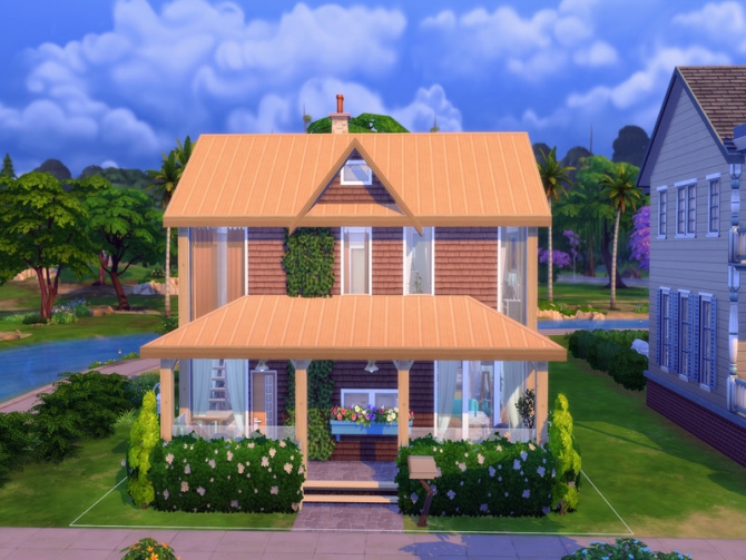 Cozy Urban Home by LJaneP6 at TSR » Sims 4 Updates