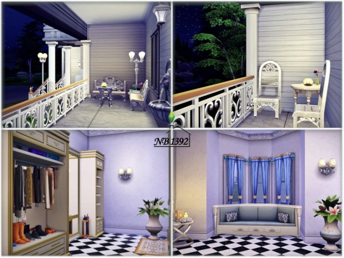 Sims 4 Classic French house by nobody1392 at TSR