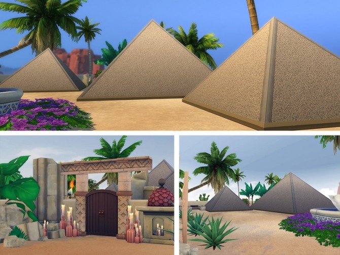 Sims 4 Pyramid Spa by Ineliz at TSR