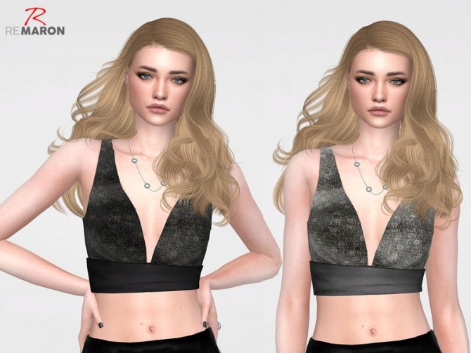 Sims 4 Cropped Fashion for Women 01 by remaron at TSR