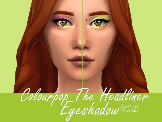 Sims 4 The Headliner Eyeshadow by Sagittariah at TSR