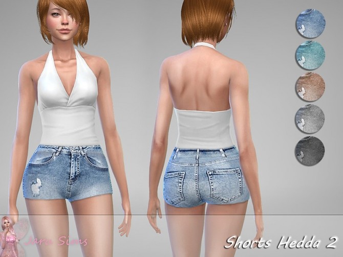 Sims 4 Shorts Hedda 2 by Jaru Sims at TSR