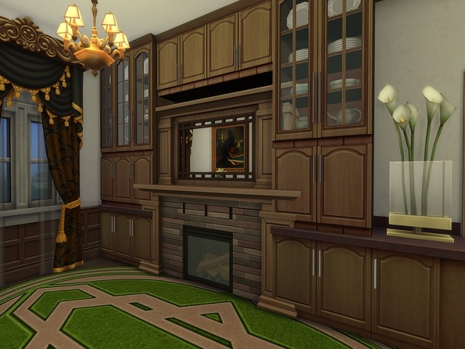 Sims 4 Pillar Estate by Ineliz at TSR