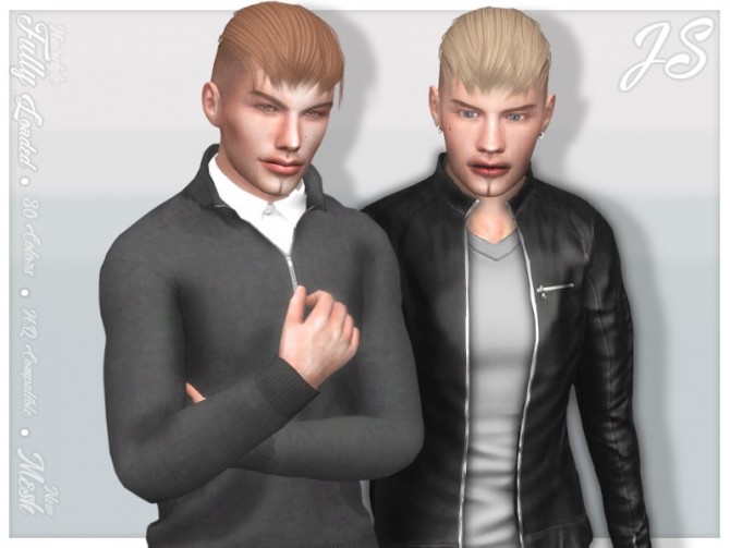 Sims 4 Fully Loaded Hairstyle by JavaSims at TSR