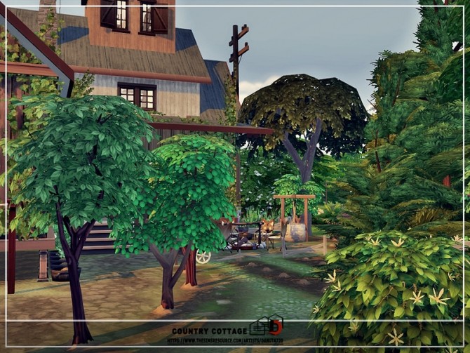 Sims 4 Country cottage big farm by Danuta720 at TSR