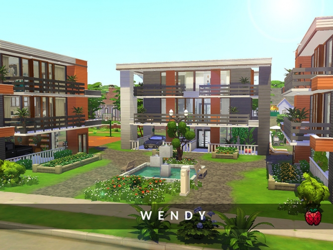 Wendy house no cc by melapples at TSR » Sims 4 Updates