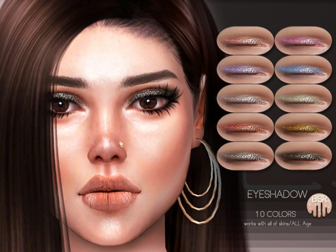 Sims 4 Eyeshadow BS10 by busra tr at TSR