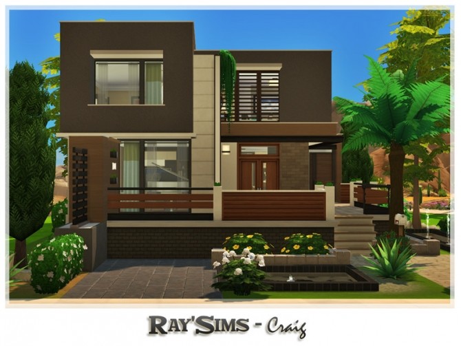 Sims 4 Craig house by Ray Sims at TSR