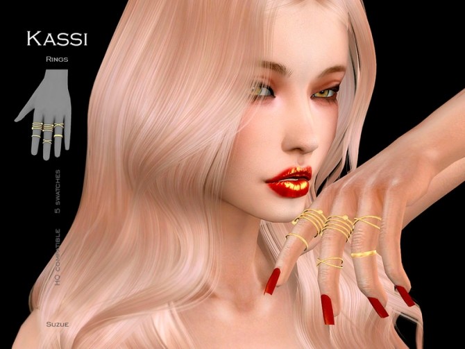 Sims 4 Kassi Ring by Suzue at TSR