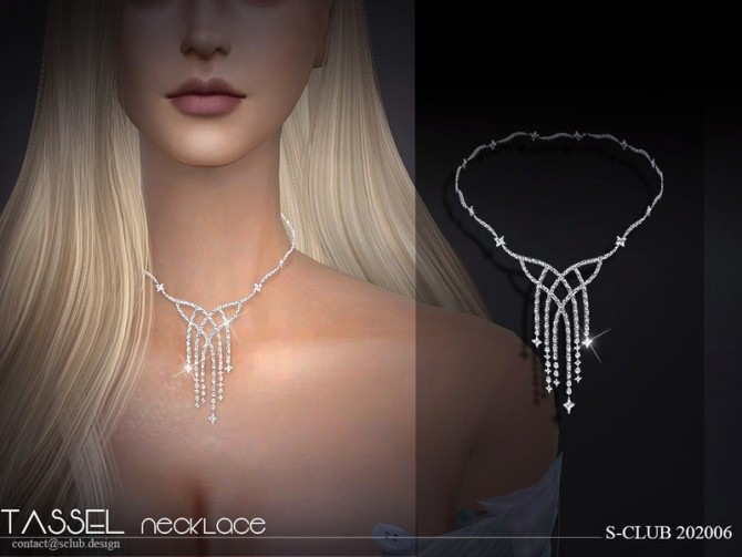 Sims 4 Necklace 202006 by S Club LL at TSR