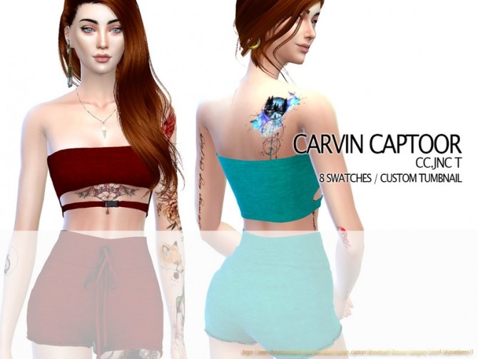 Sims 4 JNC T Top by carvin captoor at TSR