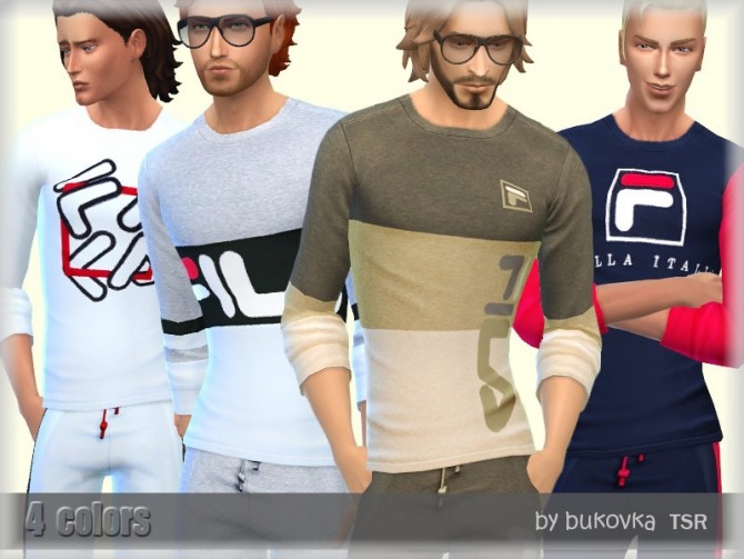 Sims 4 Shirts Long by bukovka at TSR