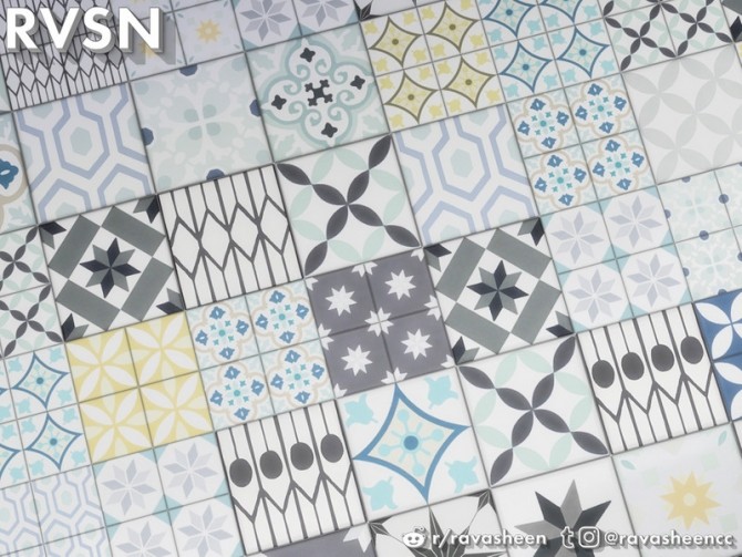 Sims 4 Groutest Of All Tile by RAVASHEEN at TSR