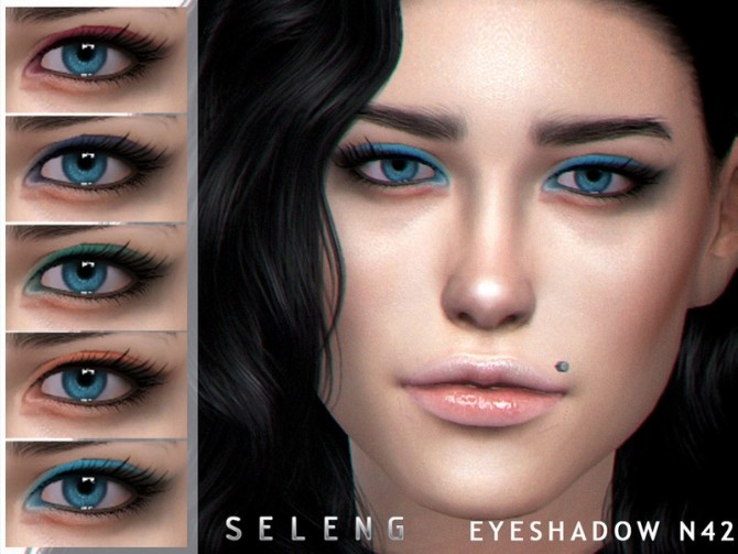 Sims 4 Eyeshadow N42 by Seleng at TSR