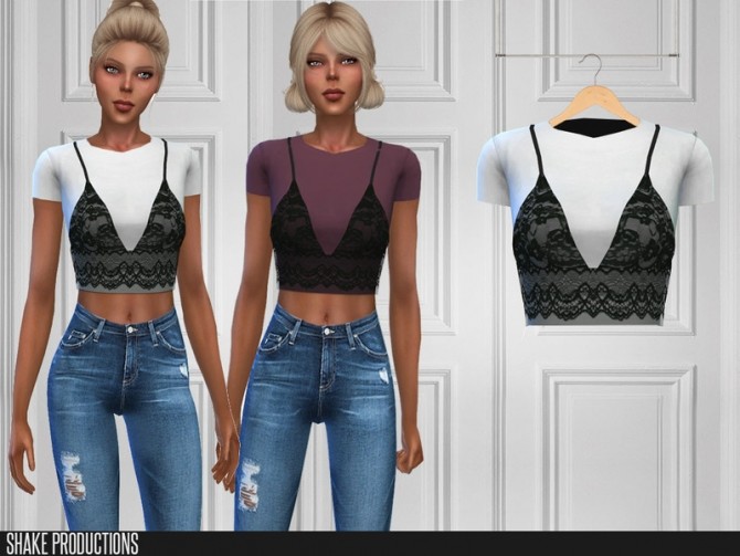 Sims 4 402 Top by ShakeProductions at TSR