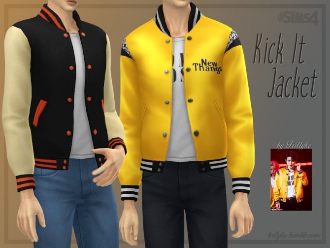 Sims 4 Kick It Jacket by Trillyke at TSR