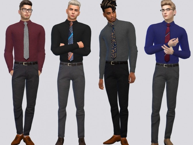 Sims 4 Basic Office Set by McLayneSims at TSR