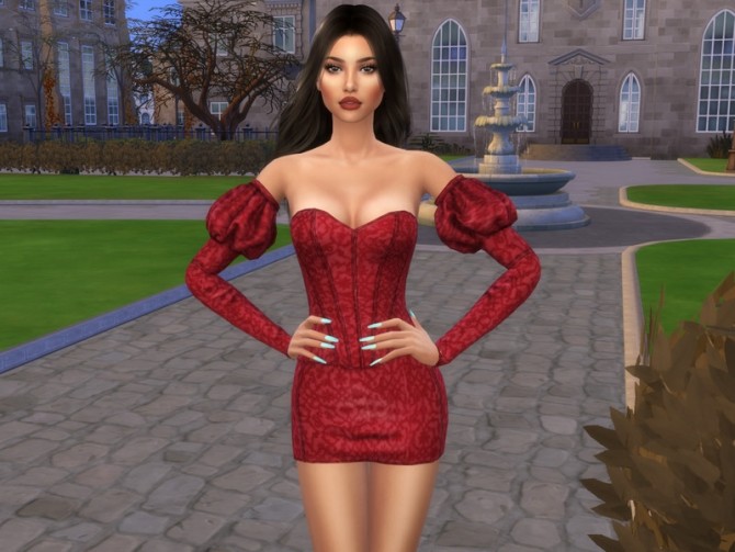 Sims 4 Athena Rangel by divaka45 at TSR