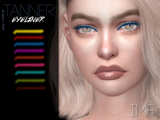 Sims 4 IMF Tanner Eyeliner N.82 by IzzieMcFire at TSR