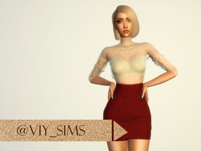 Sims 4 SHIRT 22Y V by Viy Sims at TSR