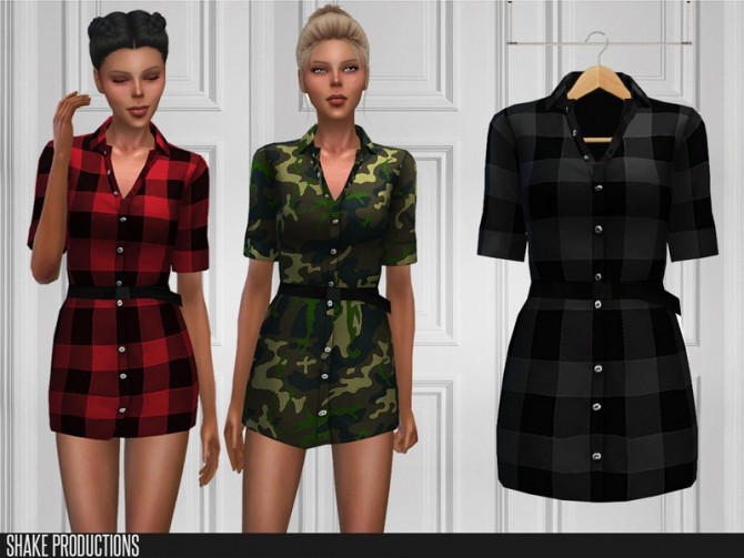 Sims 4 392 Dress by ShakeProductions at TSR