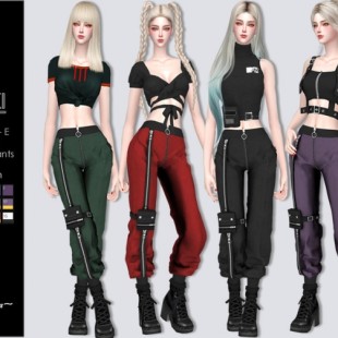 Wrap Up Crop Top by ekinege at TSR » Sims 4 Updates