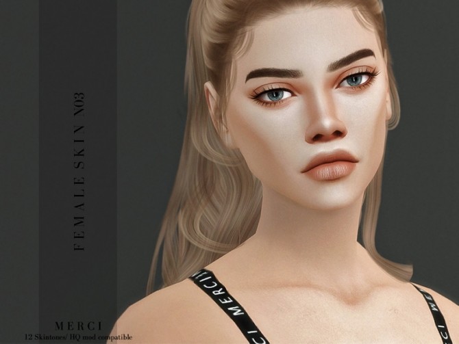 Female Skin N03 By Merci At Tsr Sims 4 Updates