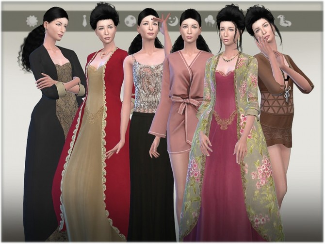 Sims 4 OUTLANDER   Claire Fraser by BAkalia at TSR