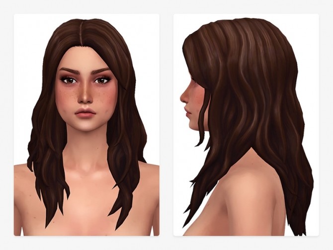 Sims 4 Hind Hair by Nords at TSR