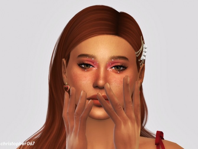 Sims 4 Face Diamonds V1 by Christopher067 at TSR