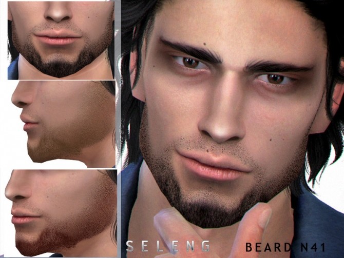 Sims 4 Beard N41 by Seleng at TSR