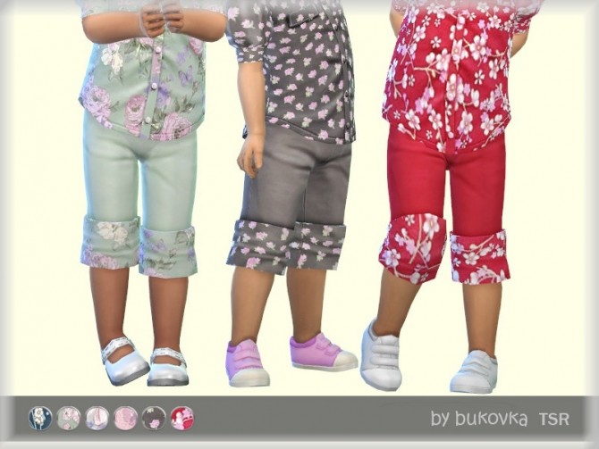 Sims 4 Short Pants by bukovka at TSR