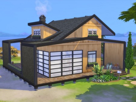 Scandinavian Nature house by Simalien at TSR